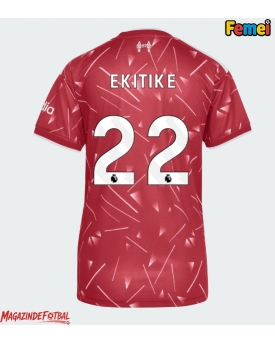 Liverpool Hugo Ekitike #22 Tricou Fotbal Replică 2026-27 Femei Acasa Liverpool Hugo Ekitike #22 Tricou Fotbal Replică 2026-27 Femei Acasa